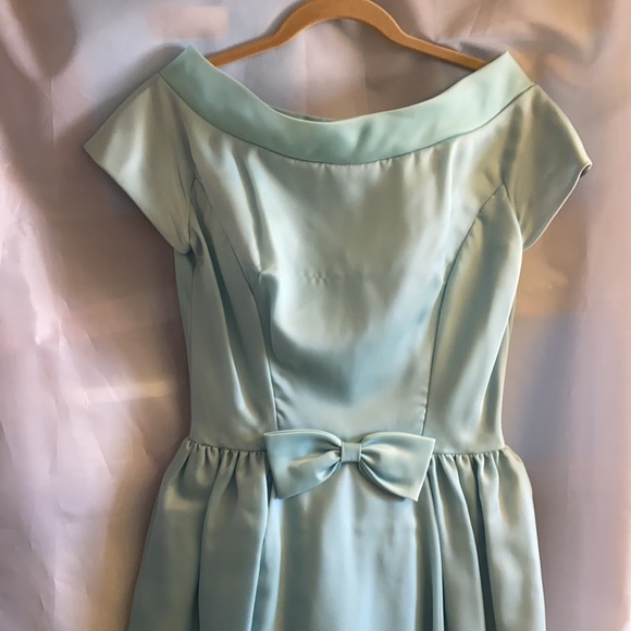 Retro 60s/70s blue dress - Picture 3 of 3